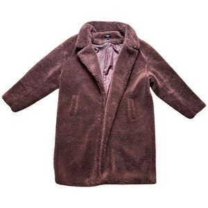 Threadbare Women's Brown and Burgundy Coat